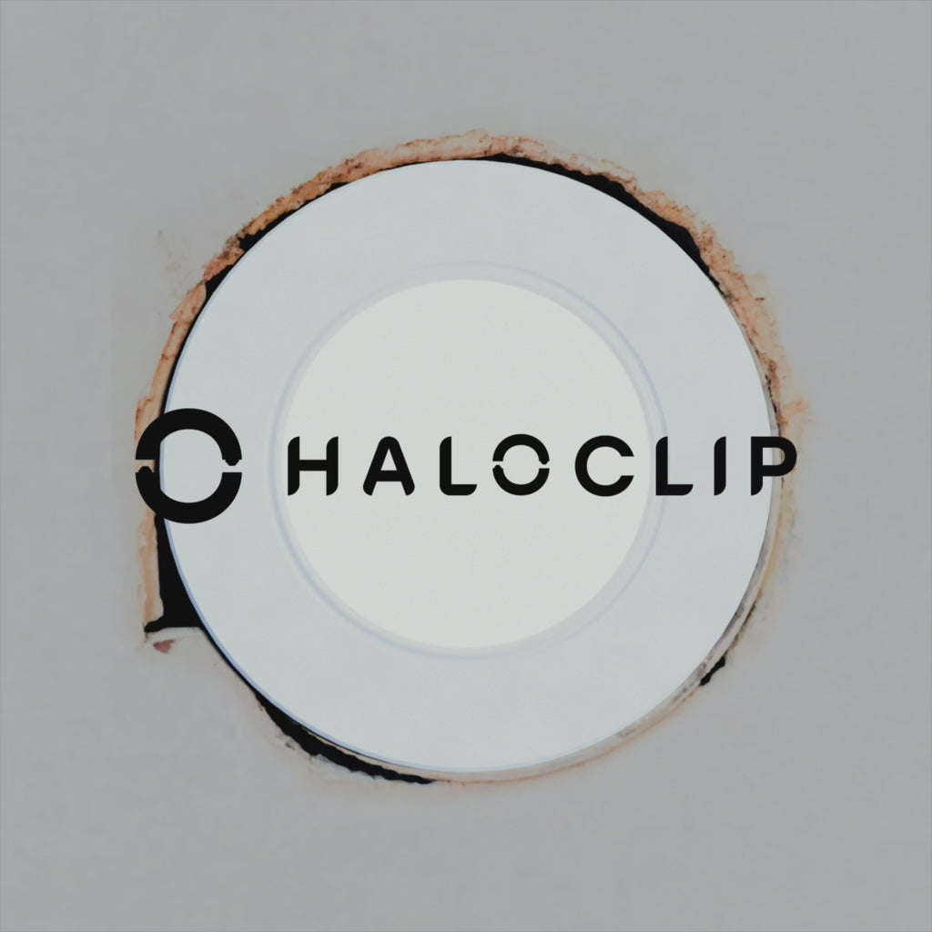 Halo Clip • The easy fix for downlight damage